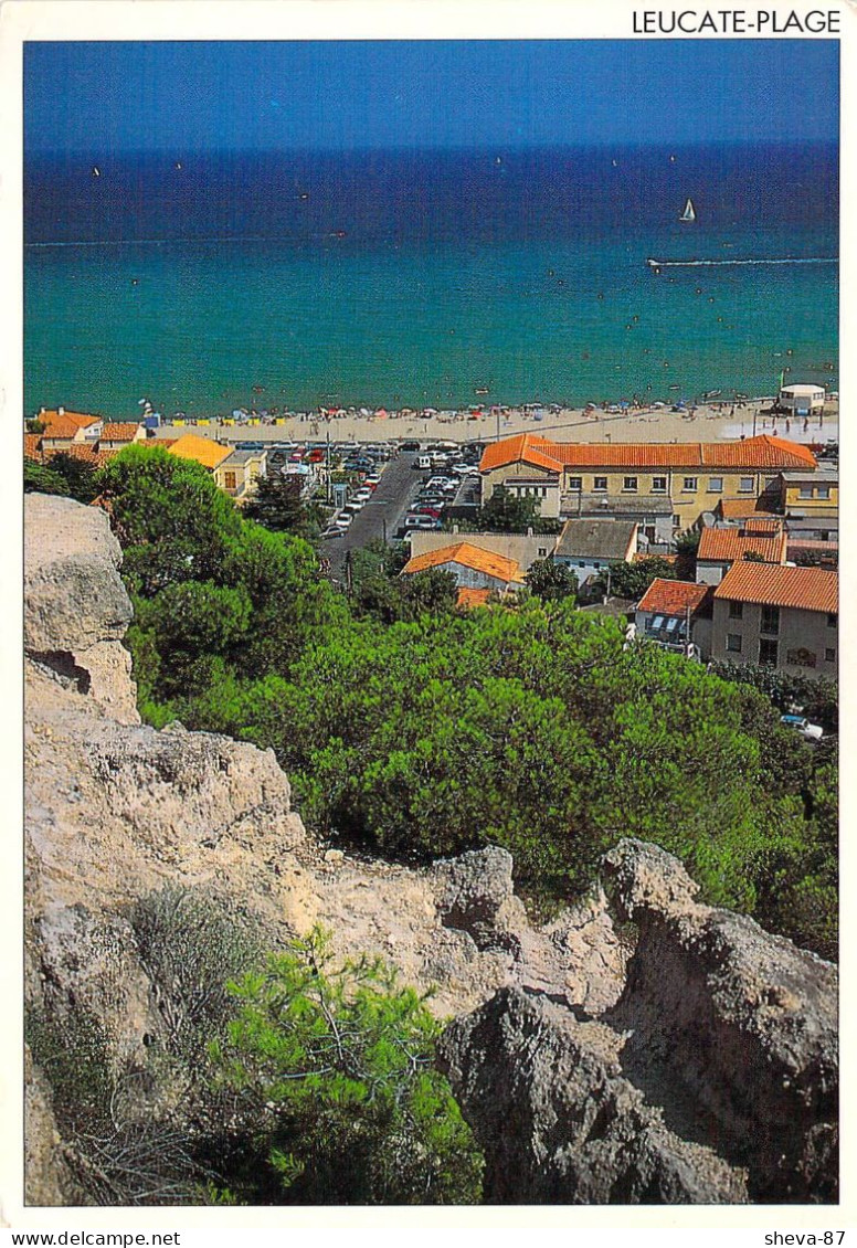 11 - Leucate Plage - Vue Depuis Les Falaises Du Cap Leucate - Leucate