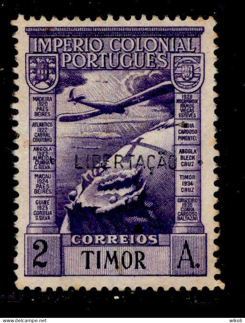 ! ! Timor - 1947 Air Mail "Libertação" 2 A - Af. CA16 - No Gum - Timor