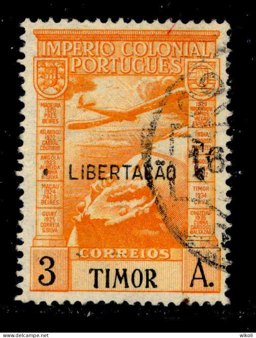 ! ! Timor - 1947 Air Mail "Libertação" 3 A - Af. CA17 - Used - Timor