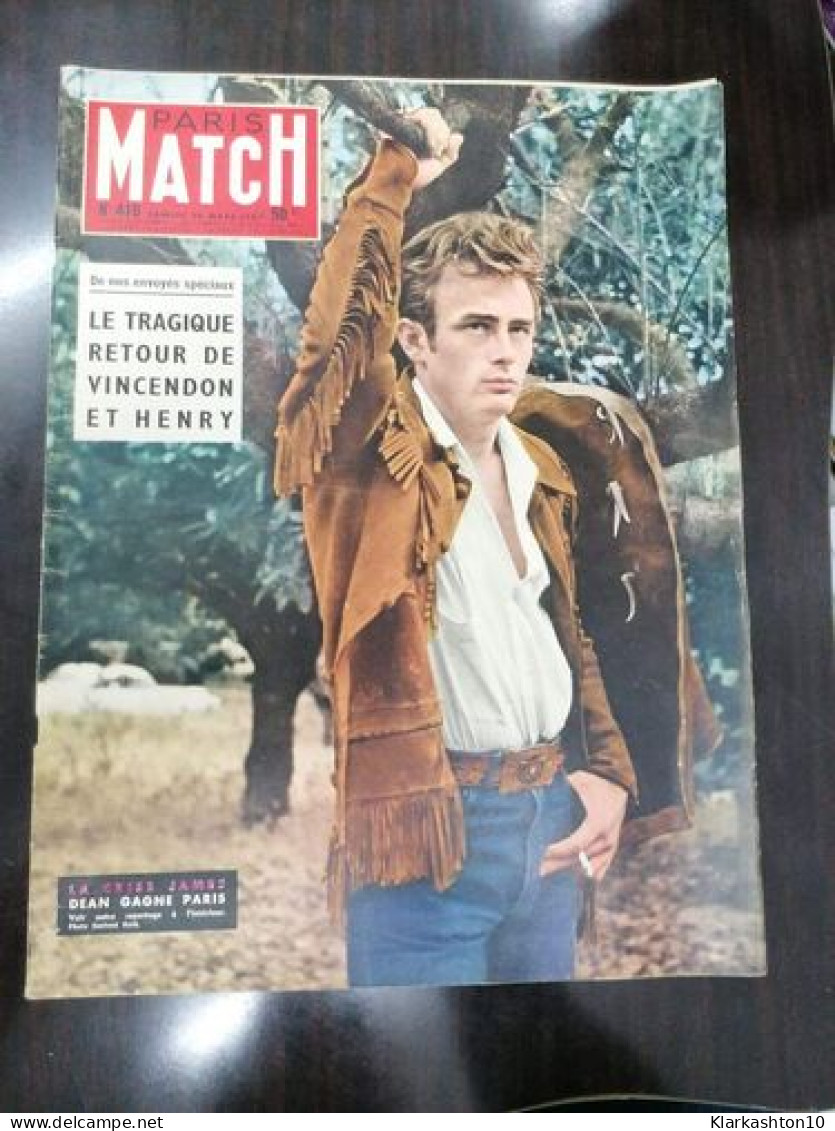 Paris Match N° 416 - Non Classés