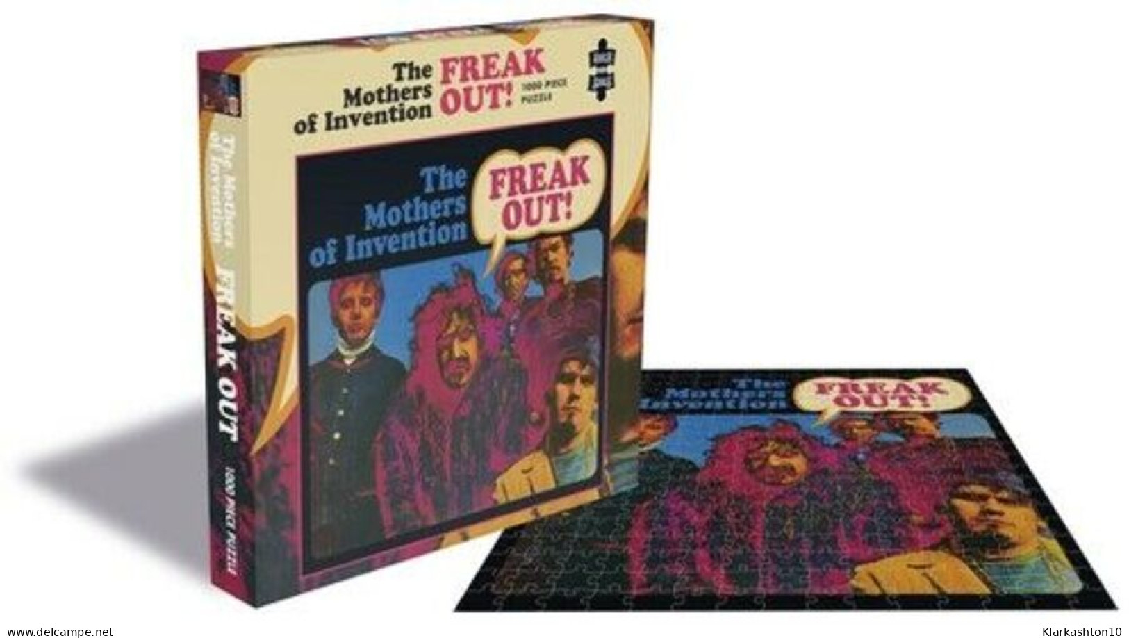 Puzzle Frank Zappa The Mothers Of Invention Freak Out - Autres & Non Classés