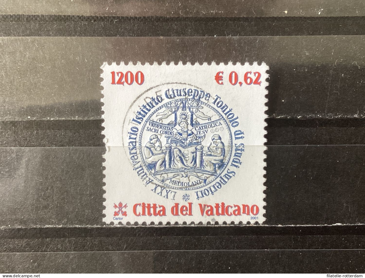 Vatican City / Vaticaanstad - Guiseppe Toniolo Institute (0.62) 2001 - Oblitérés