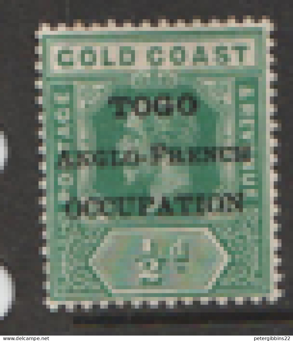 Togo   1915  SG H34  1/2d  Mounted Mint - Togo (1960-...)