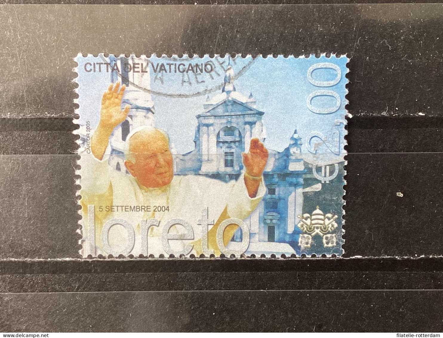 Vatican City / Vaticaanstad - Pope Visits (2.00) 2005 - Used Stamps