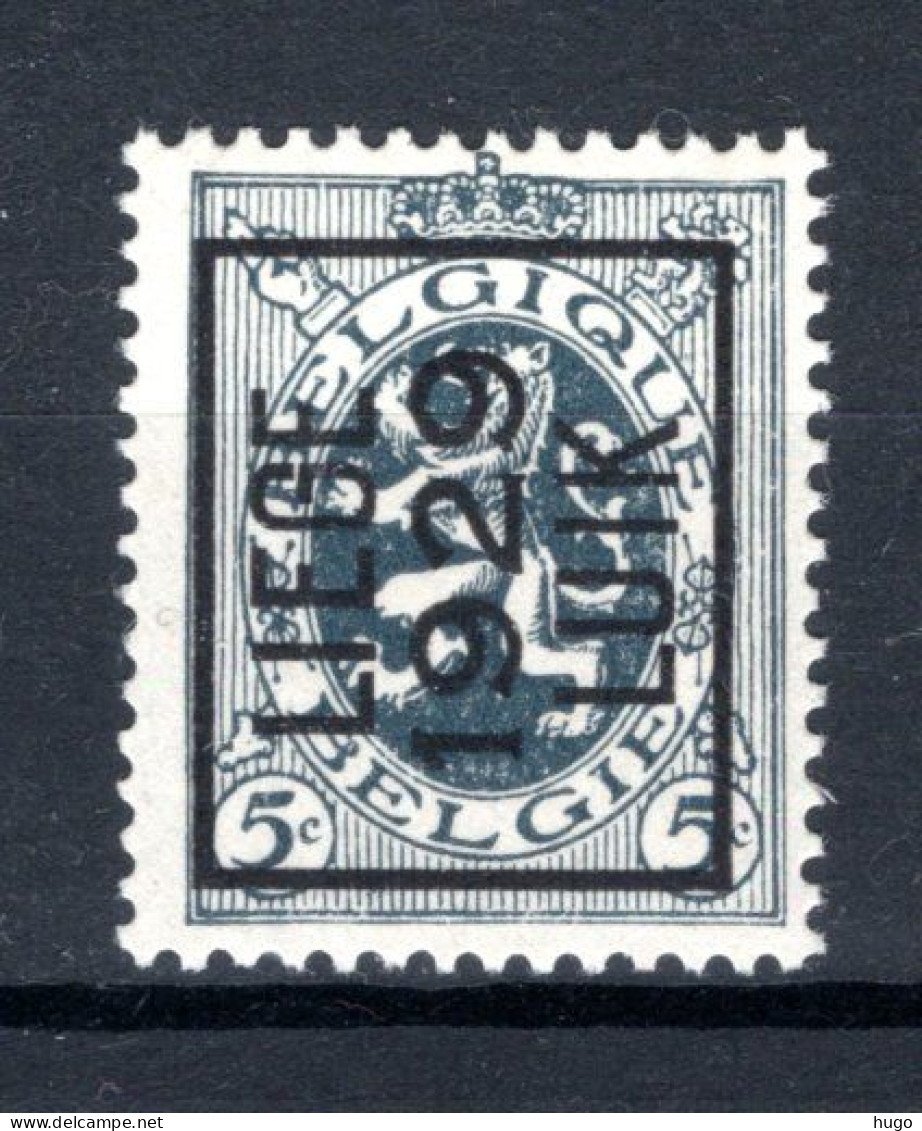 PRE213A MNH** 1929 - LIEGE 1929 LUIK - Typo Precancels 1929-37 (Heraldic Lion)