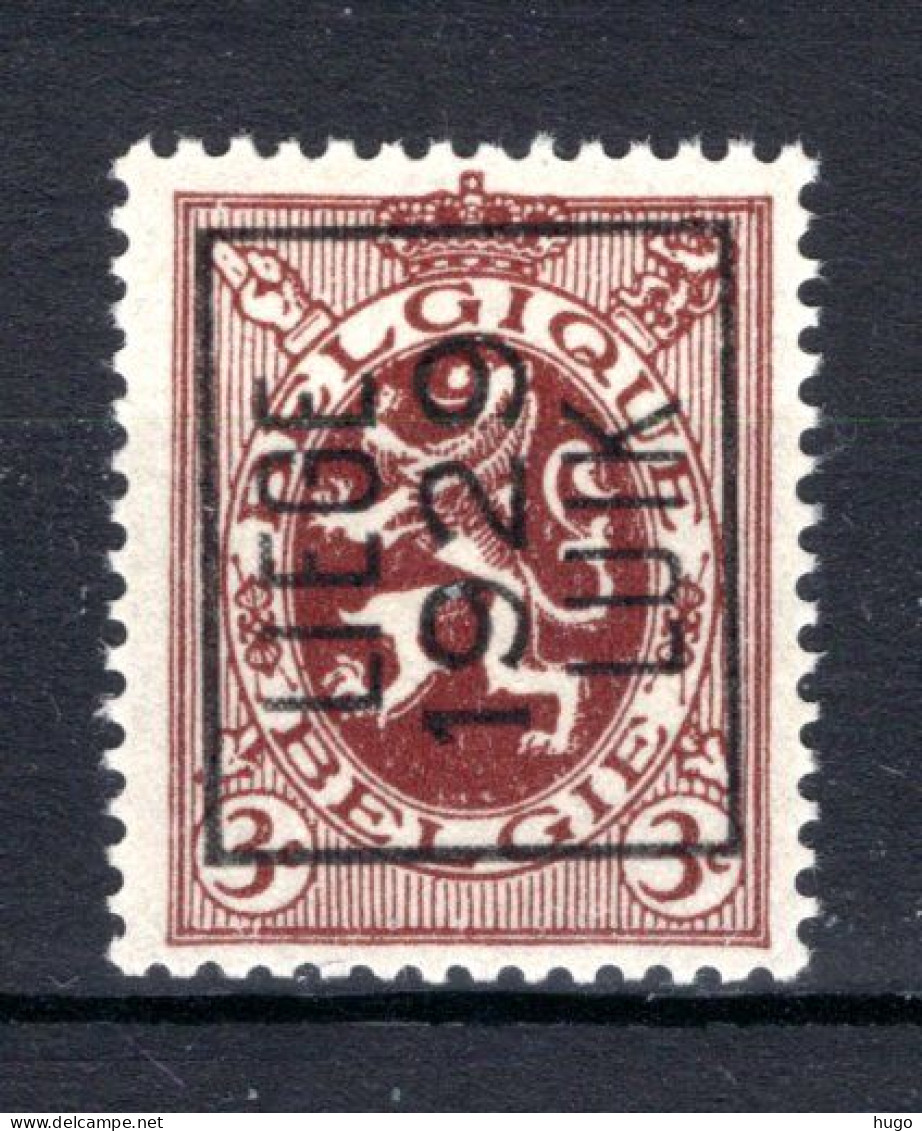 PRE206A MNH** 1929 - LIEGE 1929 LUIK - Typo Precancels 1929-37 (Heraldic Lion)