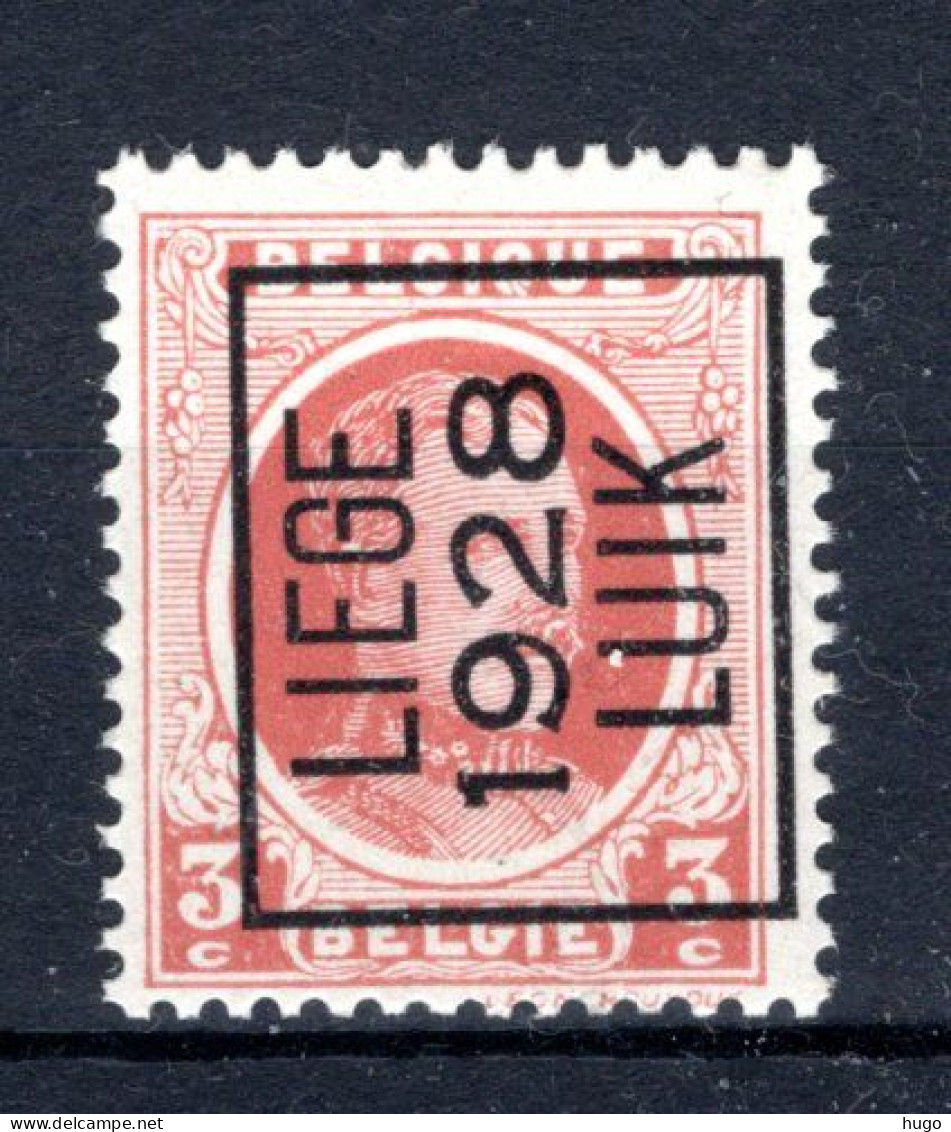 PRE170A MNH** 1928 - LIEGE 1928 LUIK - Sobreimpresos 1922-31 (Houyoux)