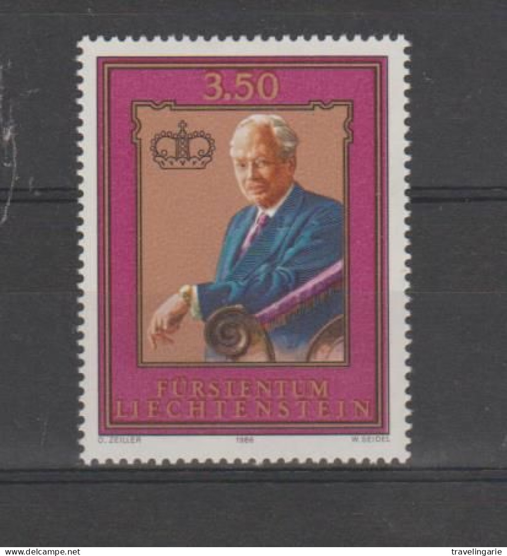 Liechtenstein 1986 80th Birthday Of Prince Franz-Joseph II ** MNH - Unused Stamps