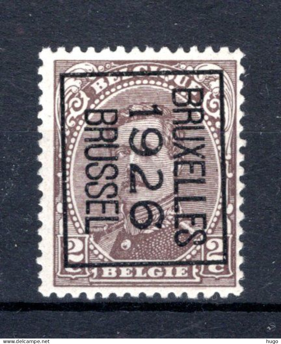 PRE128B-III MNH** 1926 - BRUXELLES 1926 BRUSSEL  - Sobreimpresos 1922-26 (Alberto I)