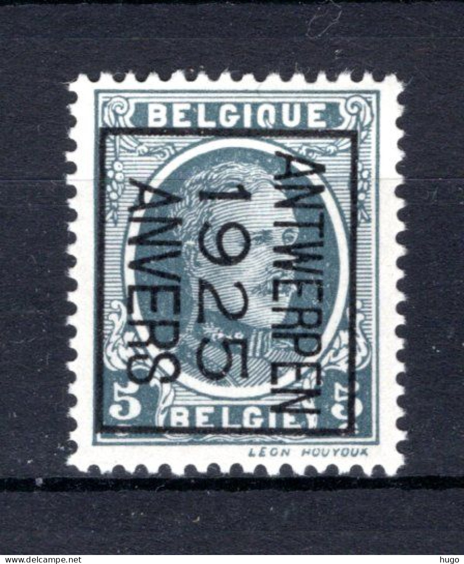 PRE121B MH* 1925 - ANTWERPEN 1925 ANVERS  - Typos 1922-31 (Houyoux)