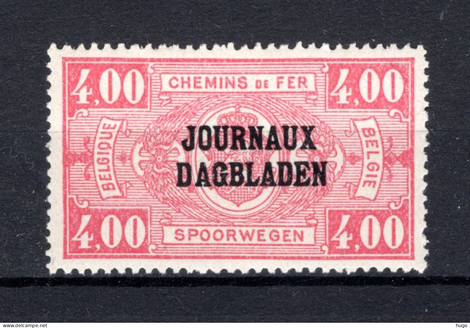 JO29A MNH** 1929 - Type II, R Staat Boven B - Sot - Dagbladzegels [JO]