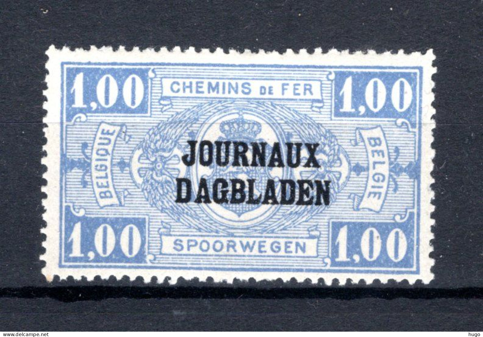 JO26A MNH** 1929 - Type II, R Staat Boven B - Sot - Dagbladzegels [JO]