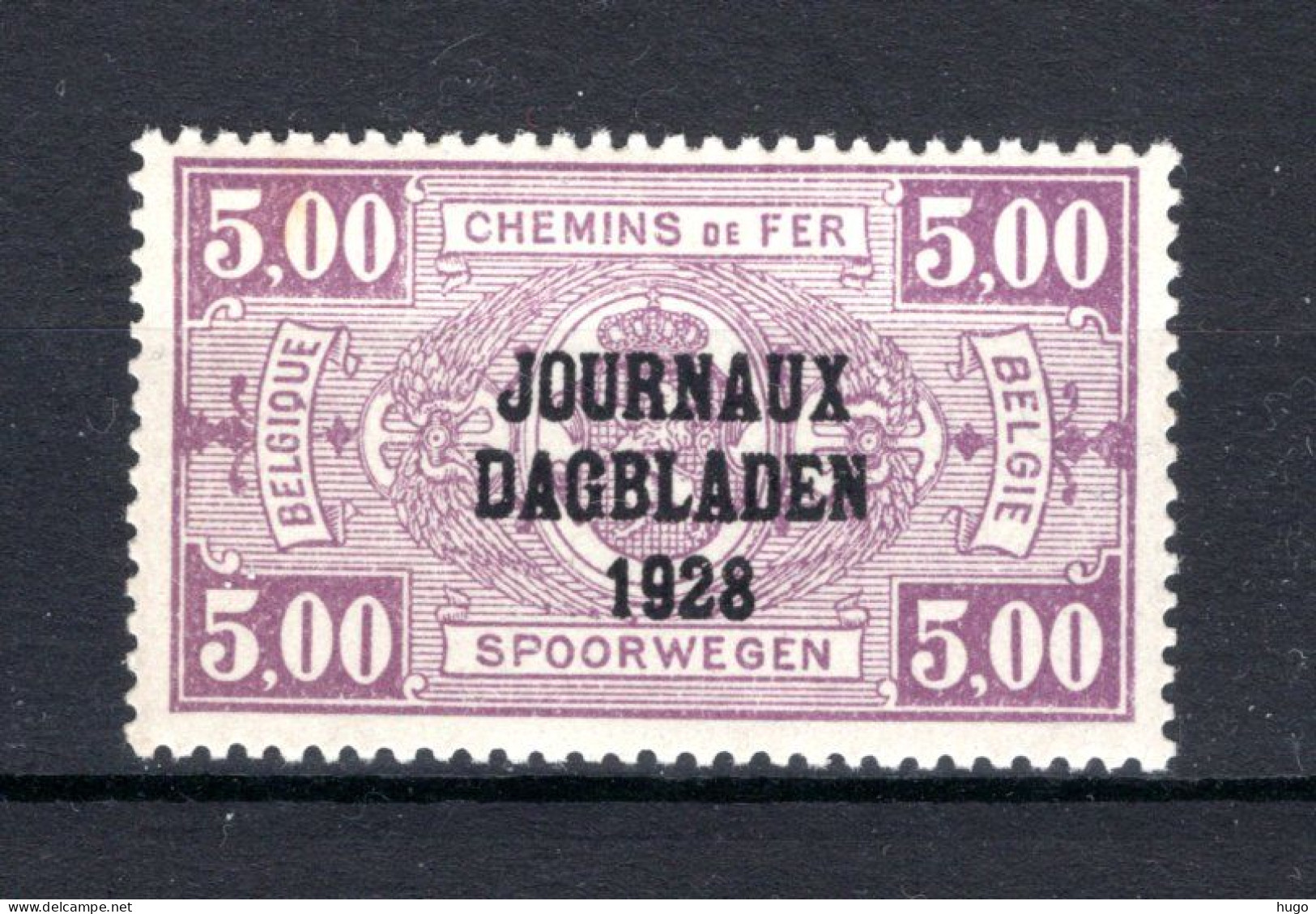 JO12 MNH** 1928 - Postpakketzegels "JOURNEAUX - DAGBLADEN 1928" - Sot - Zeitungsmarken [JO]