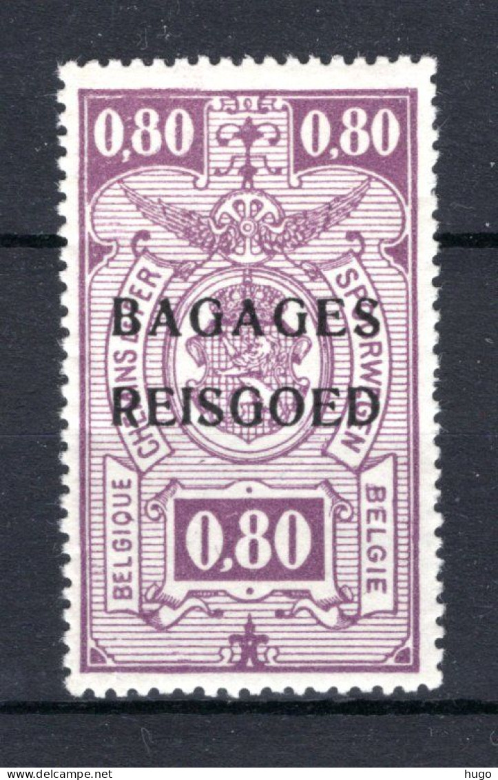 BA8 MNH** 1935 - Spoorwegzegels Met Opdruk "BAGAGES - REISGOED"  - Equipaje [BA]