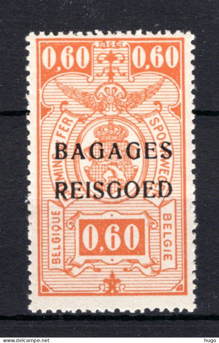 BA6 MNH** 1935 - Spoorwegzegels Met Opdruk "BAGAGES - REISGOED"  - Luggage [BA]