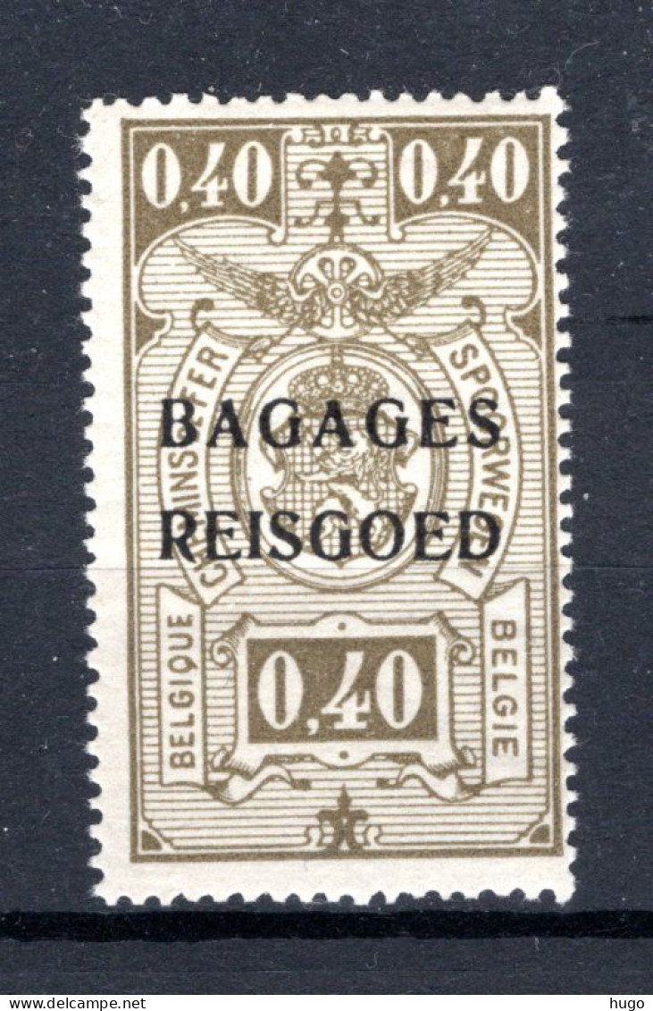 BA4 MNH** 1935 - Spoorwegzegels Met Opdruk "BAGAGES - REISGOED" - Sot  - Bagages [BA]