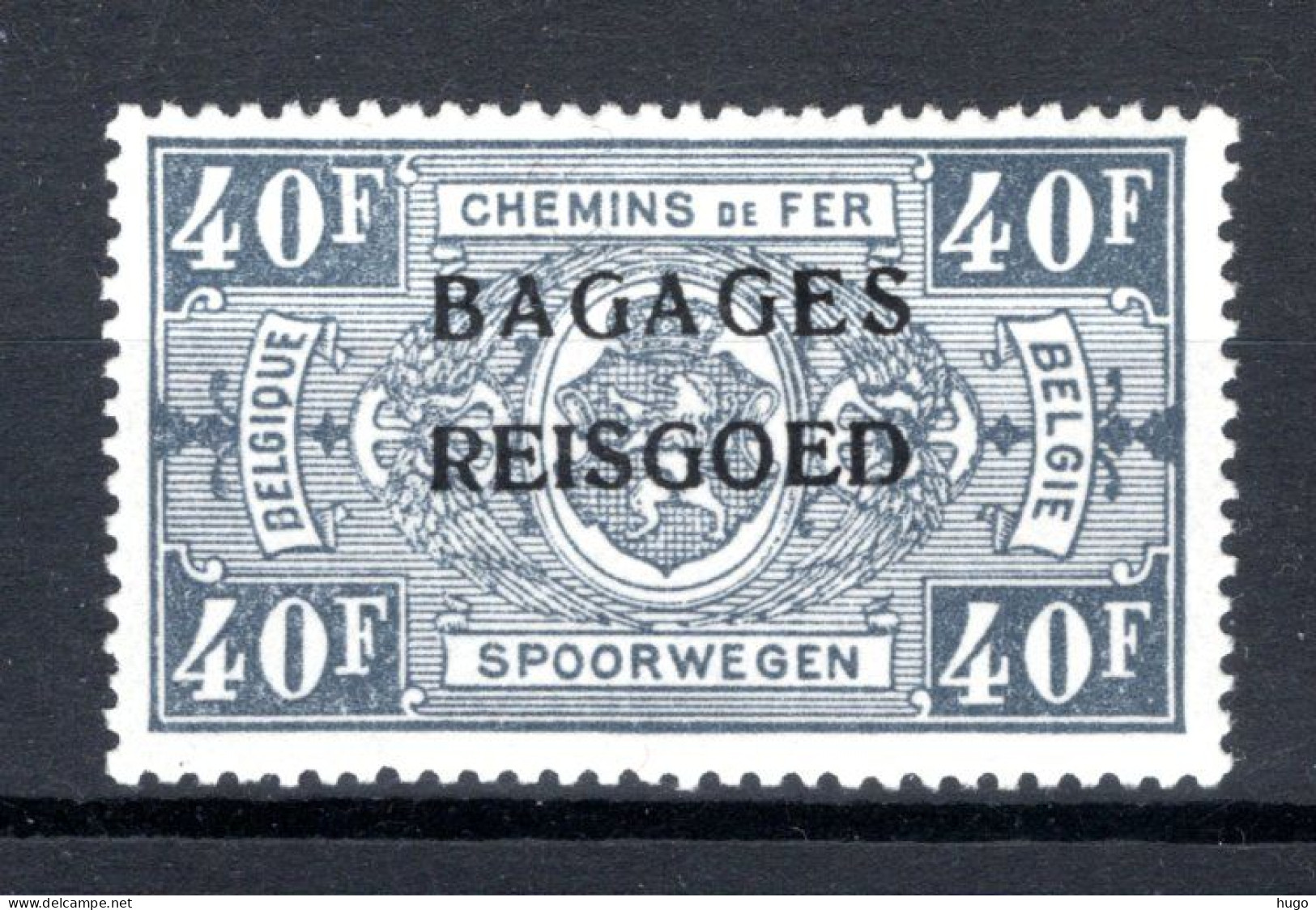 BA22 MH 1935 - Spoorwegzegels Met Opdruk "BAGAGES - REISGOED"  - Bagages [BA]