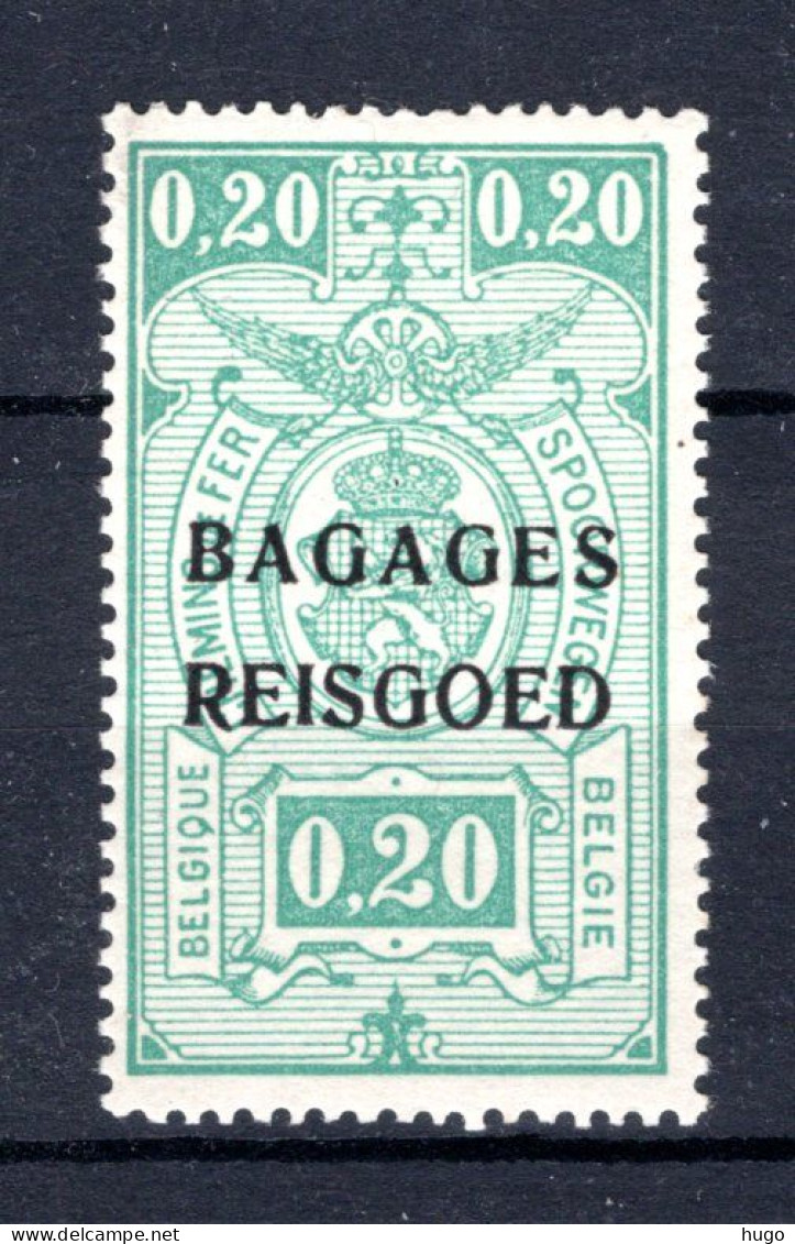 BA2 MNH** 1935 - Spoorwegzegels Met Opdruk "BAGAGES - REISGOED"  - Luggage [BA]