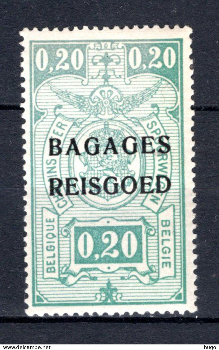 BA2 MNH** 1935 - Spoorwegzegels Met Opdruk "BAGAGES - REISGOED" - Sot  - Luggage [BA]