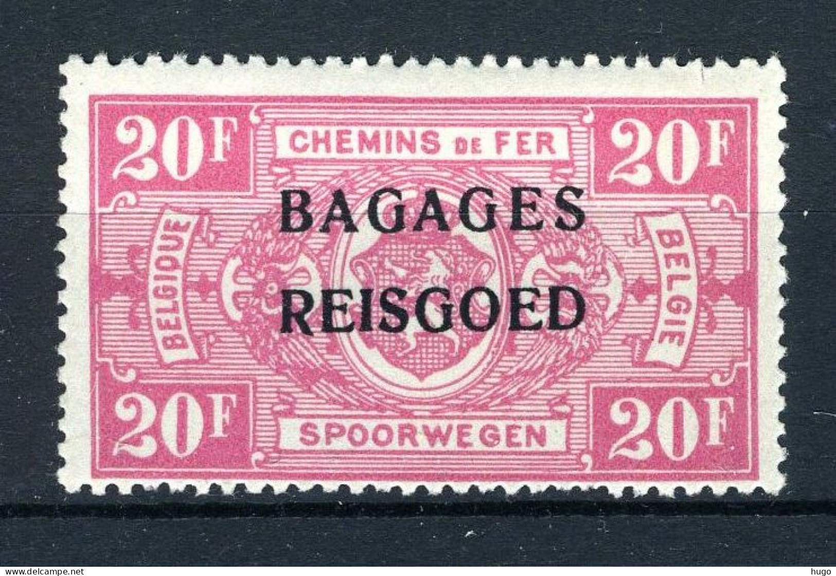 BA20 MNH** 1935 - Spoorwegzegels Met Opdruk "BAGAGES - REISGOED" - Sot  - Bagages [BA]