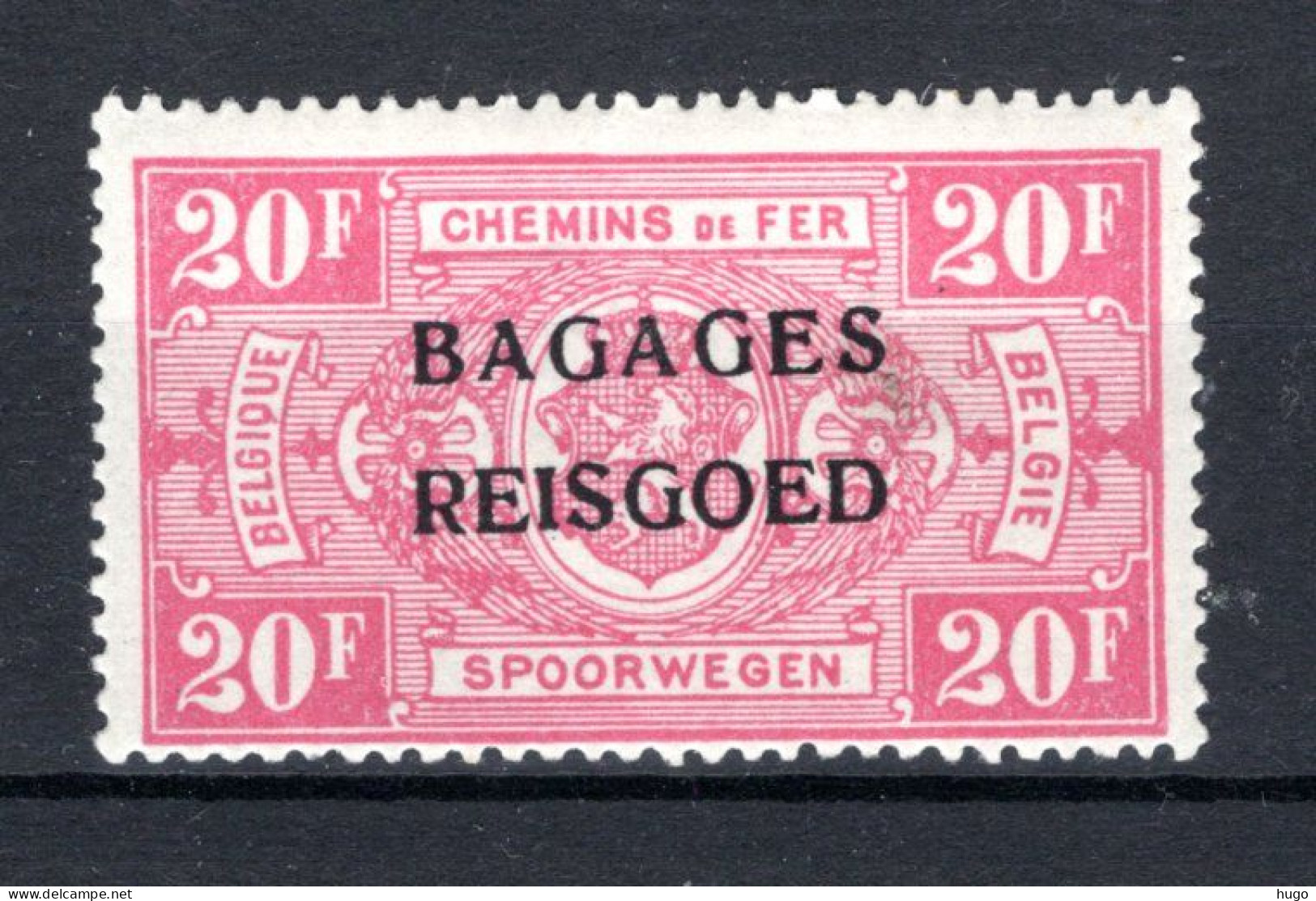 BA20 MNH 1935 - Spoorwegzegels Met Opdruk "BAGAGES - REISGOED"  - Luggage [BA]