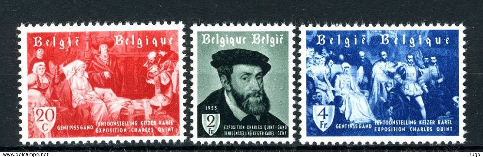 964/966 MNH 1955 - Tentoonstelling Schilderijen Van Keizer Karel Te Gent.  - Unused Stamps