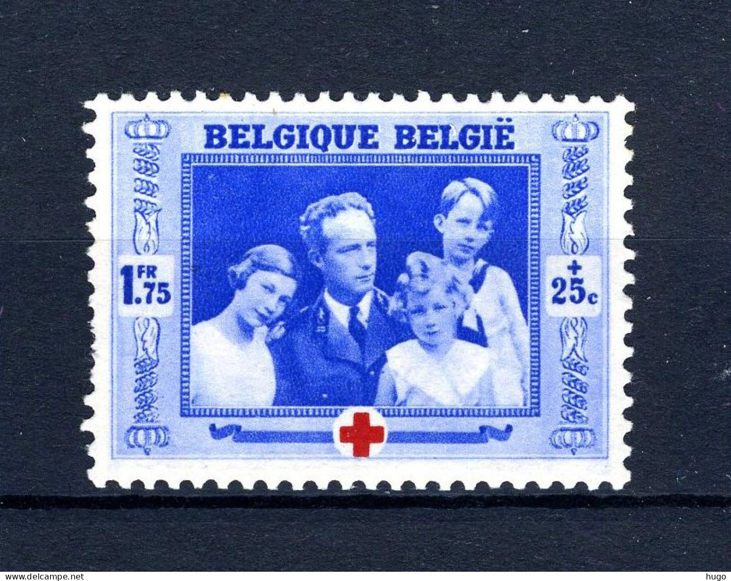501 MH 1939 - 75e Verjaardag Van Het Internationale Rode Kruis. - Ongebruikt