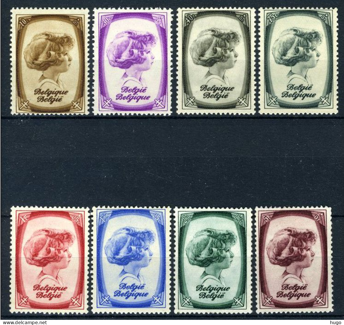 488/495 MNH 1938 - Tuberculosebestrijding. - Nuevos