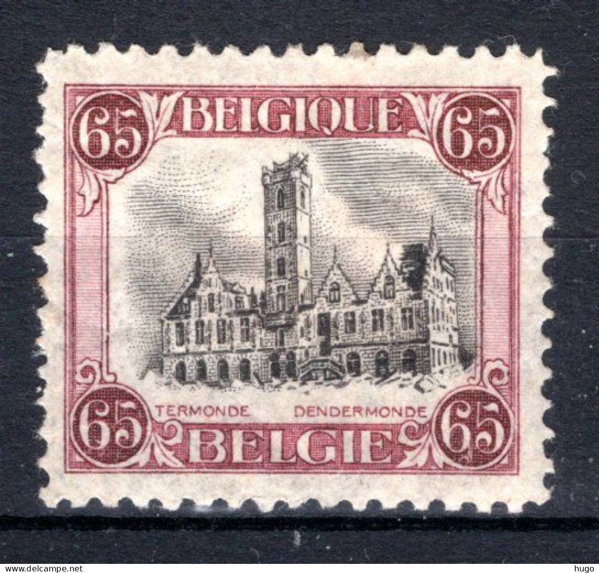 182 MH 1920 - Stadhuis Van Dendermonde 1e Oplage - Unused Stamps