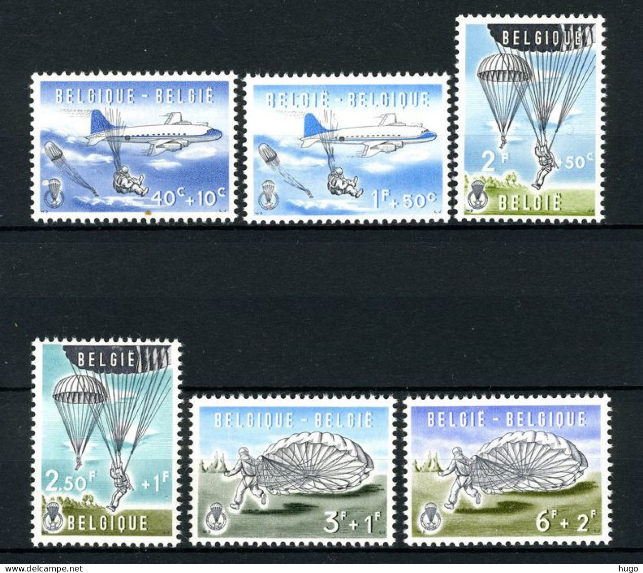 1133/1138 MNH 1960 - Valschermpringen, Ten Voordele Van Culturele Werken. - Neufs