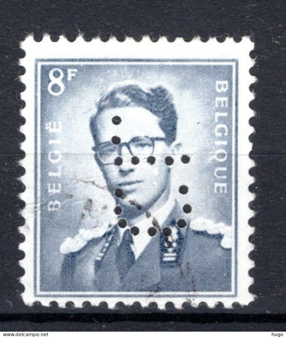 1071° Perfin 1958 - Z.M. Koning Boudewijn - 1951-..
