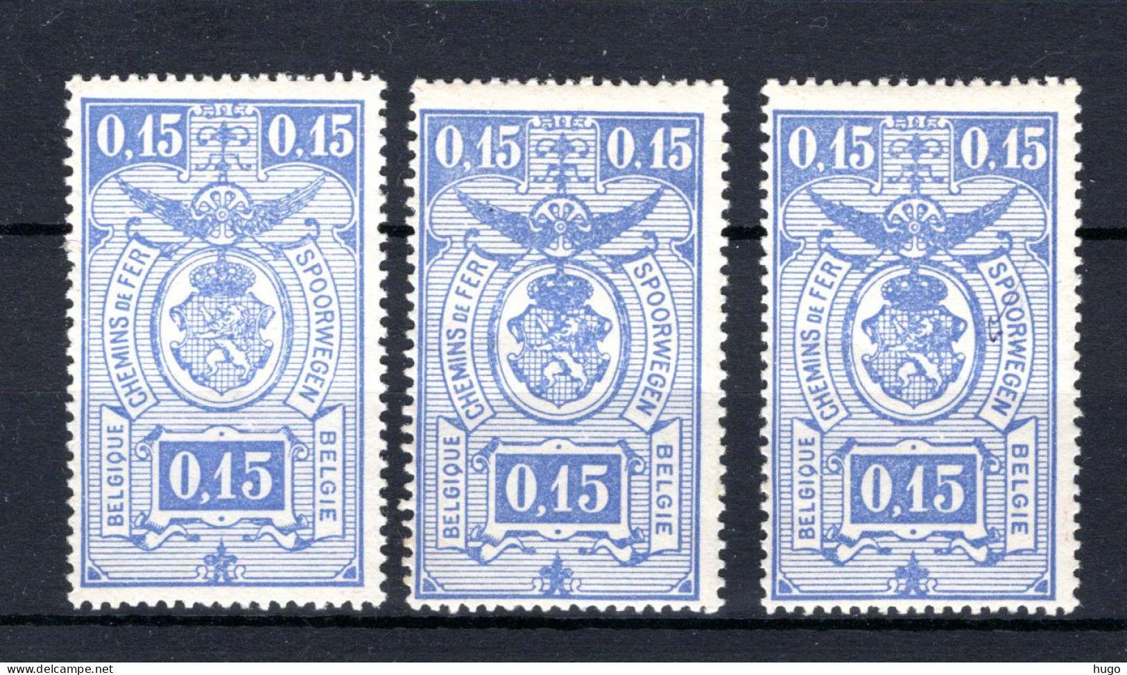 TR137 MNH Rijkswapen 1923-1931 3 Stuks -3 - Autres & Non Classés