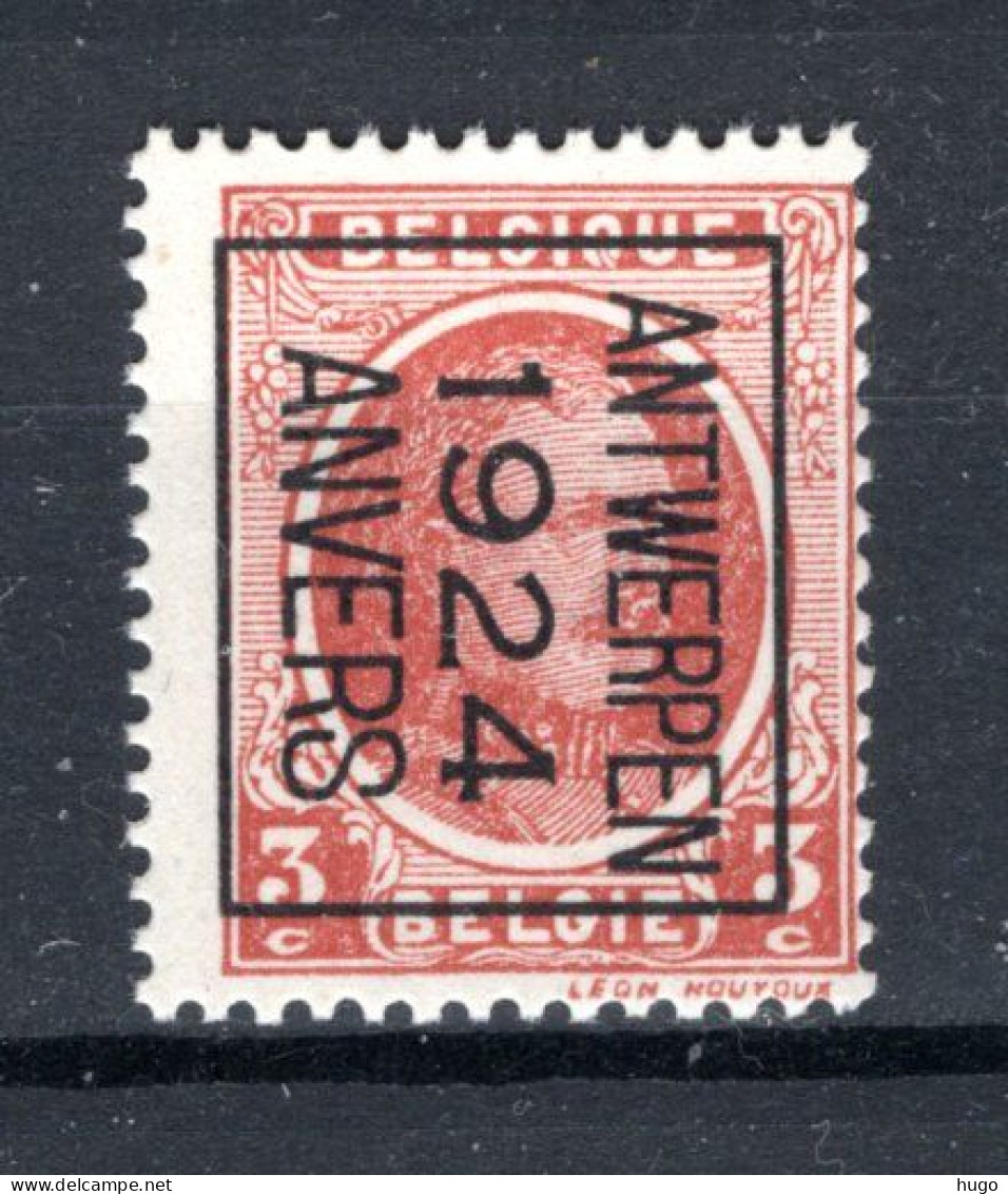 PRE97B MNH** 1924 - ANTWERPEN 1924 ANVERS  - Typos 1922-31 (Houyoux)