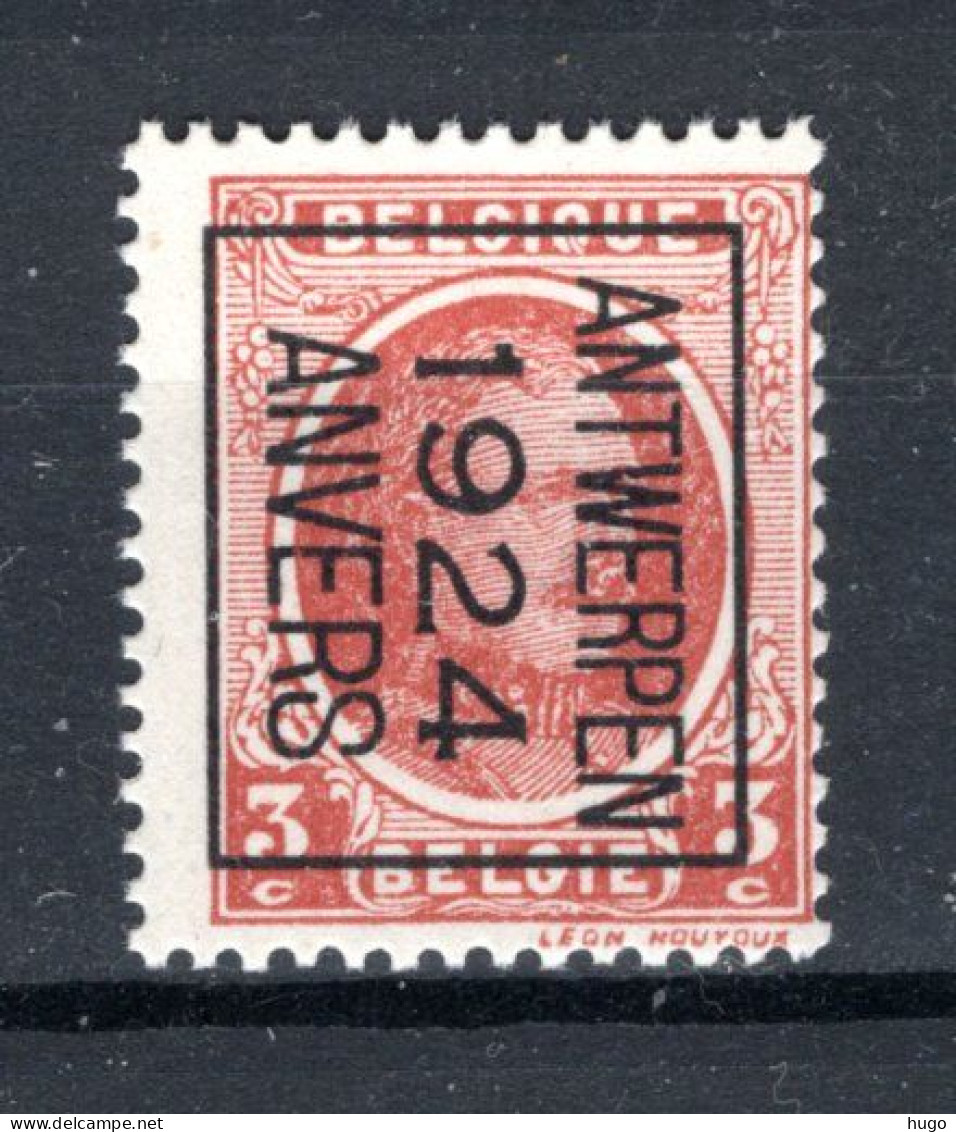 PRE97B MNH** 1924 - ANTWERPEN 1924 ANVERS  - Typo Precancels 1922-31 (Houyoux)