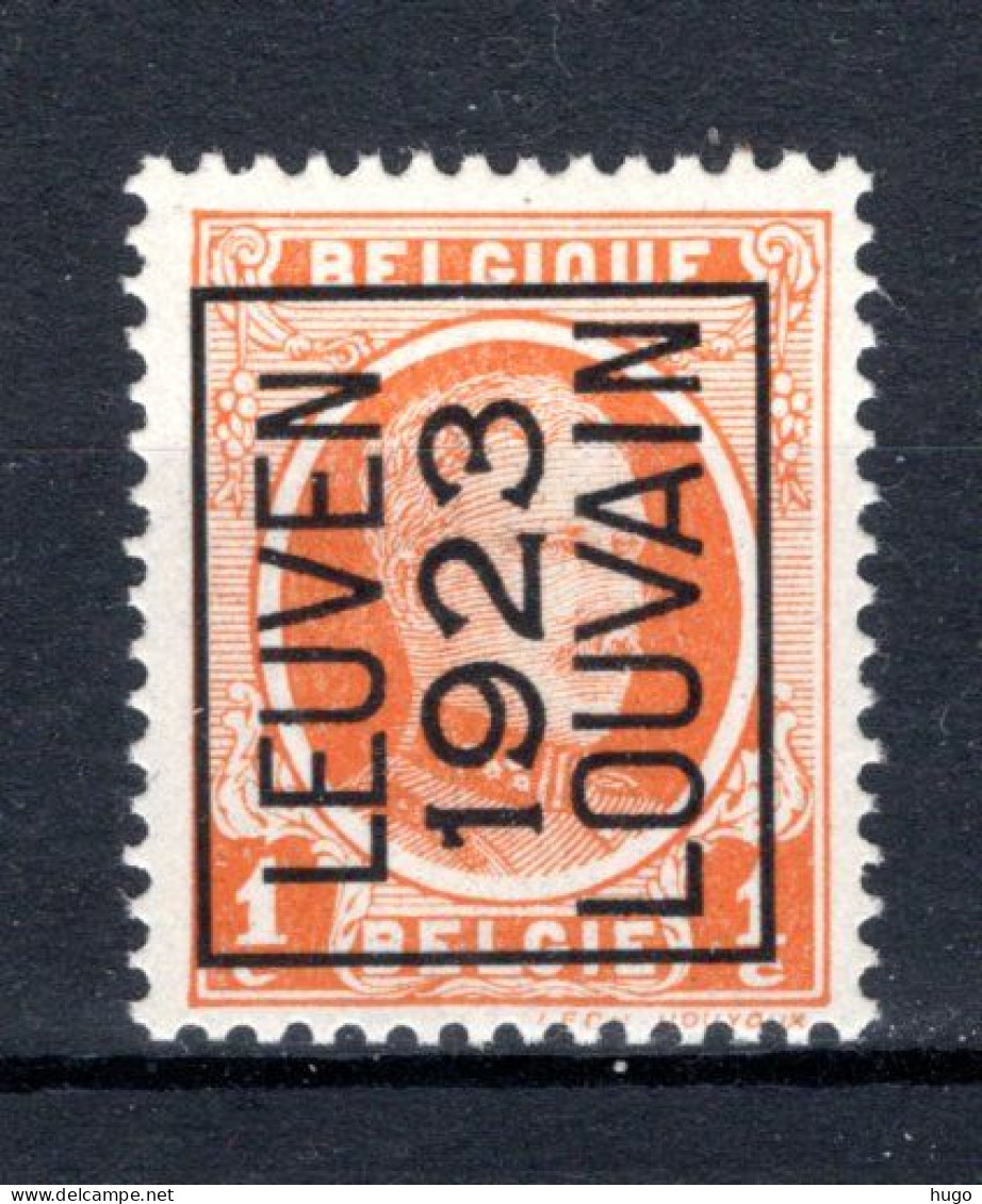 PRE75A MNH** 1923 - LEUVEN 1923 LOUVAIN  - Typo Precancels 1922-31 (Houyoux)