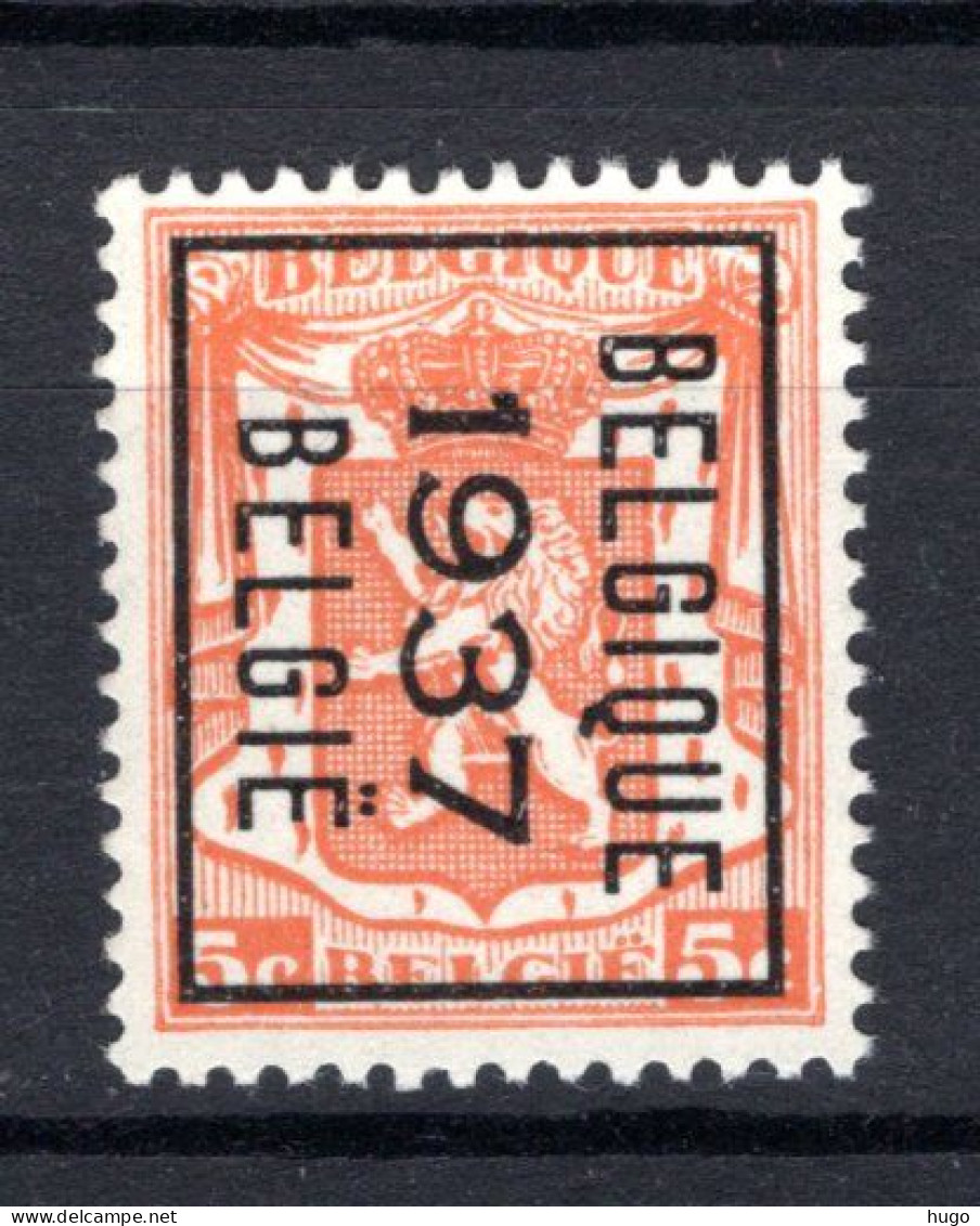 PRE322B MNH** 1937 - BELGIQUE 1937 BELGIE  - Typos 1936-51 (Petit Sceau)