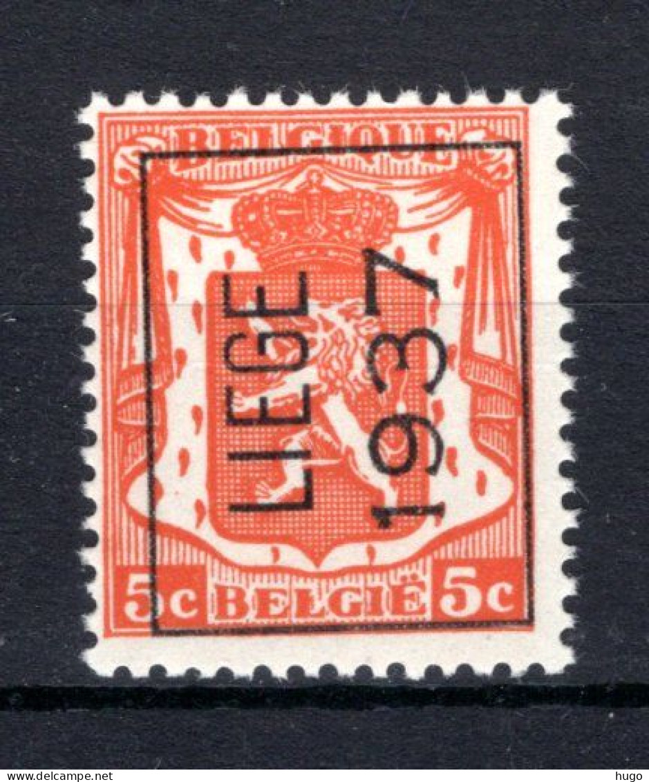 PRE325A MNH** 1937 - LIEGE 1937 - Typos 1936-51 (Petit Sceau)