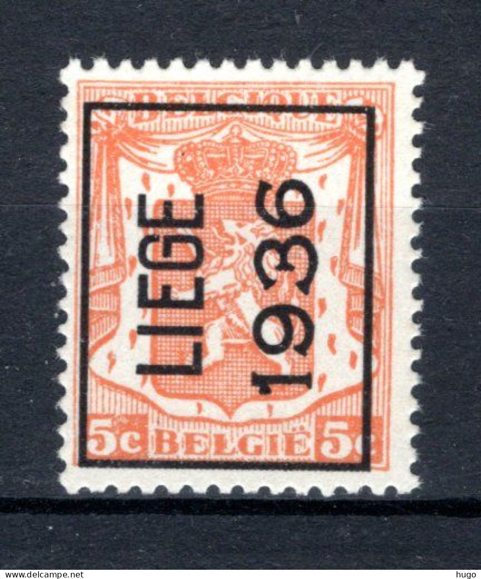 PRE311A MNH** 1936 - LIEGE 1936 - Typos 1936-51 (Petit Sceau)