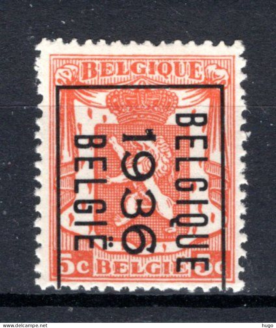 PRE308B MNH** 1936 - BELGIQUE 1936 BELGIE  - Typos 1936-51 (Petit Sceau)