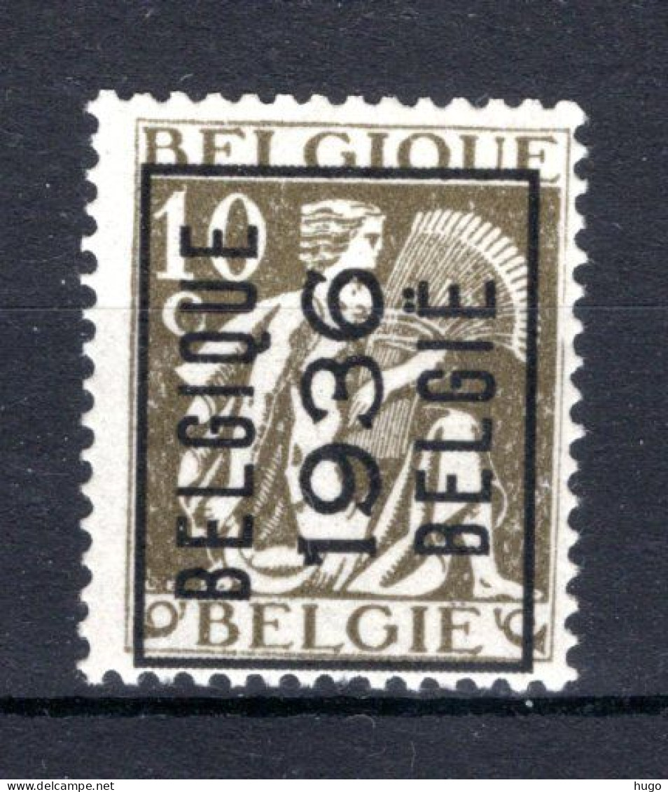 PRE304A MNH** 1936 - BELGIQUE 1936 BELGIE - Typos 1932-36 (Cérès Et Mercure)