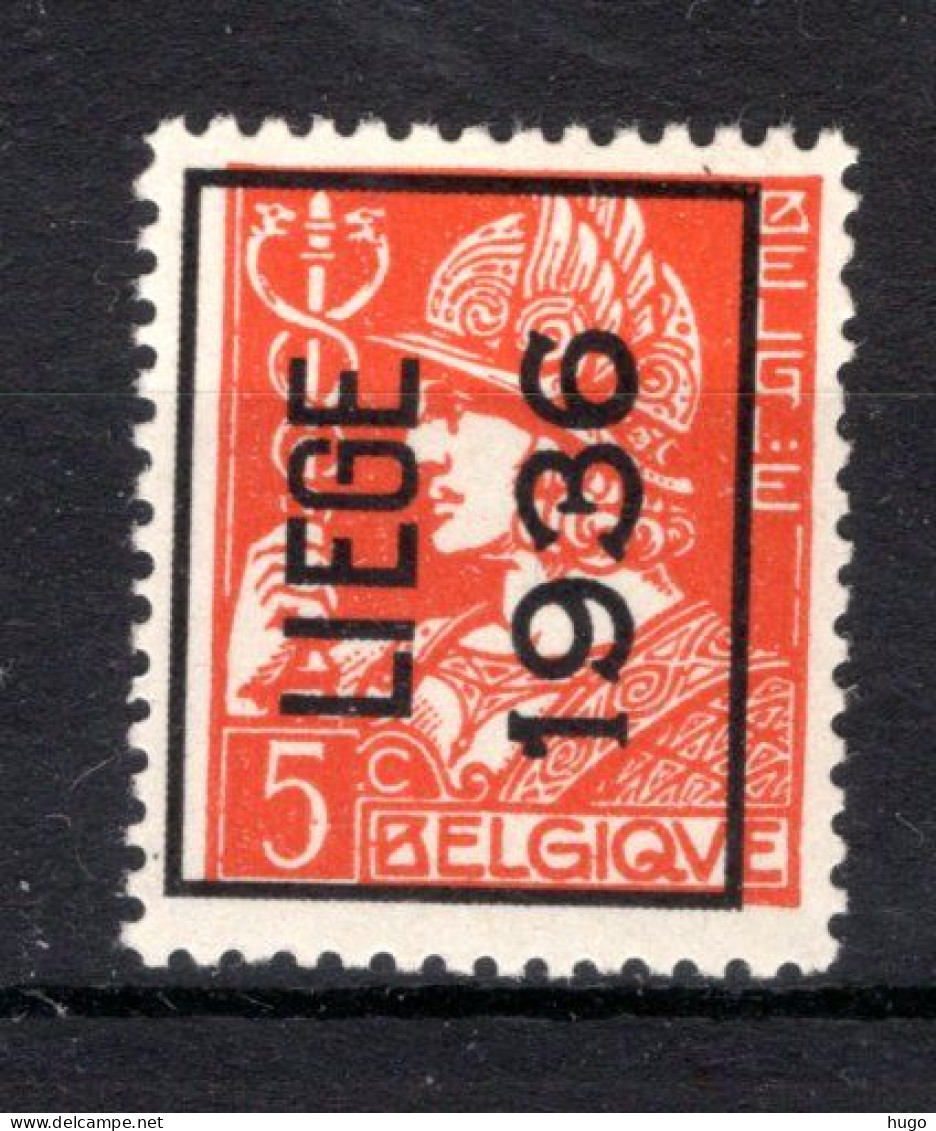 PRE303A MNH** 1936 - LIEGE 1936 - Typo Precancels 1932-36 (Ceres And Mercurius)