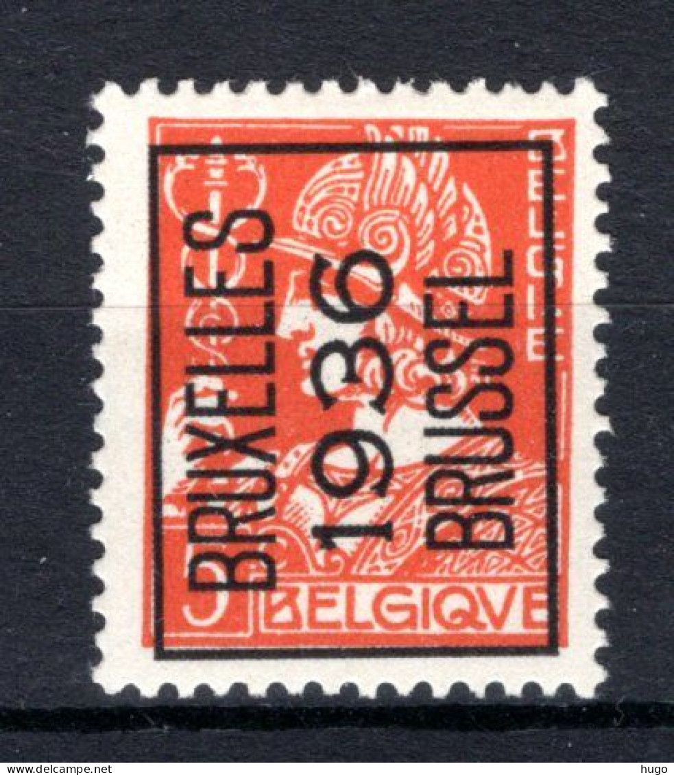 PRE302A MNH** 1936 - BRUXELLES 1936 BRUSSEL  - Typos 1932-36 (Cérès Und Mercure)