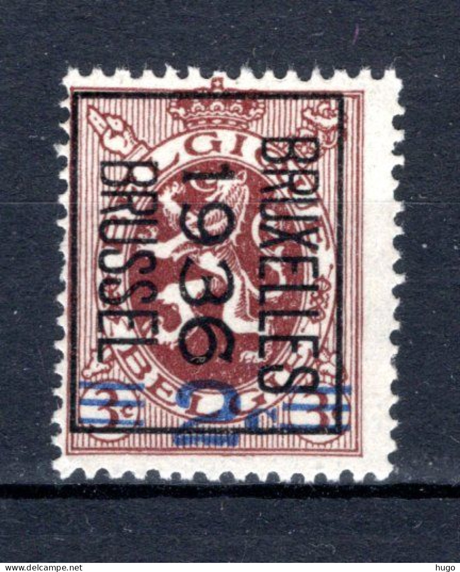 PRE299B MNH** 1936 - BRUXELLES 1936 BRUSSEL  - Typos 1929-37 (Heraldischer Löwe)
