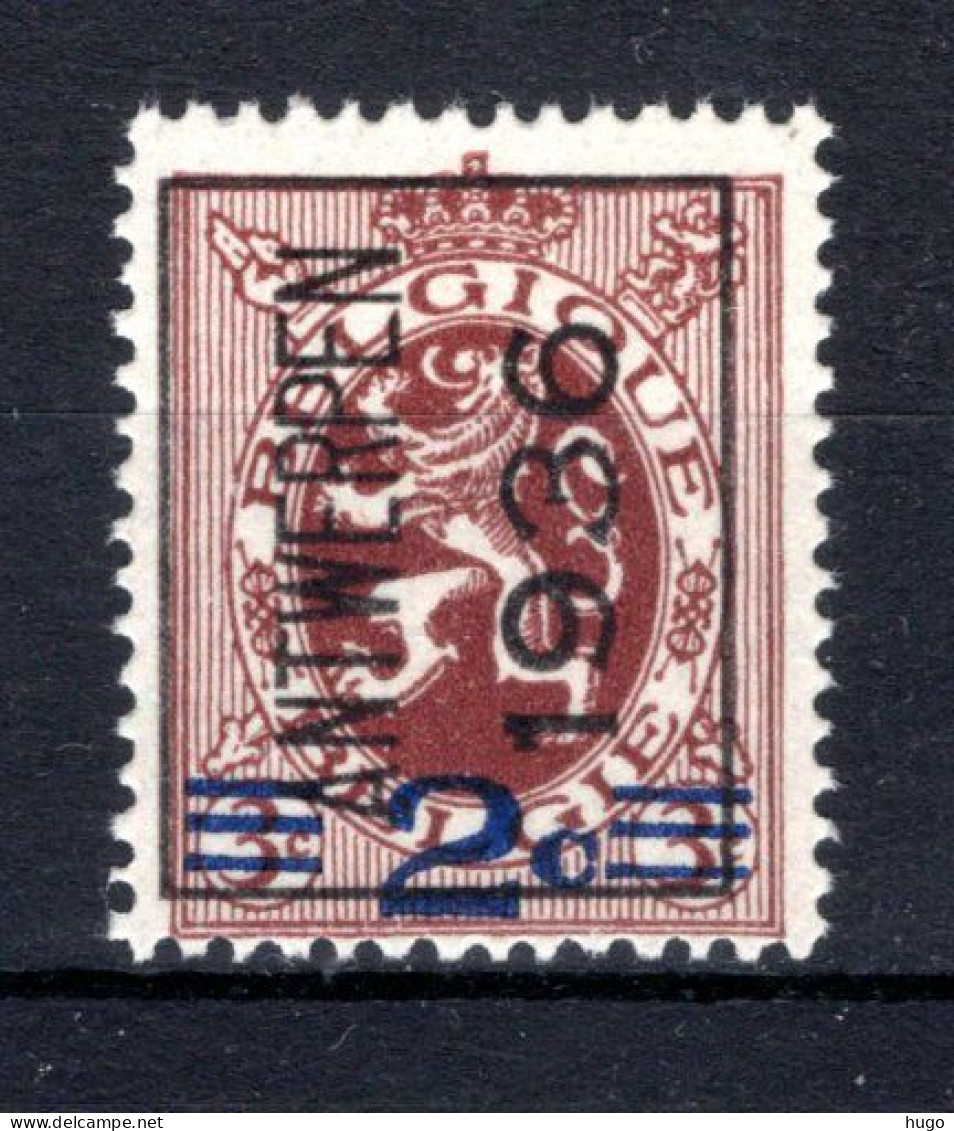 PRE298A MNH** 1936 - ANTWERPEN 1936 - Typo Precancels 1929-37 (Heraldic Lion)