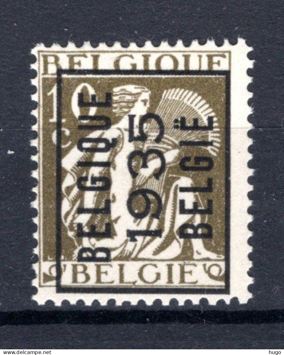 PRE293A MNH** 1935 - BELGIQUE 1935 BELGIE - Typos 1932-36 (Cérès Und Mercure)