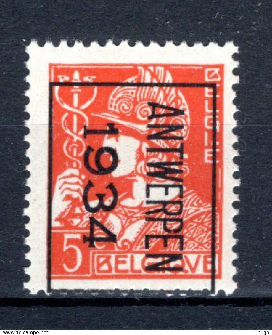 PRE279B MNH** 1934 - ANTWERPEN 1934  - Sobreimpresos 1932-36 (Ceres Y Mercurio)