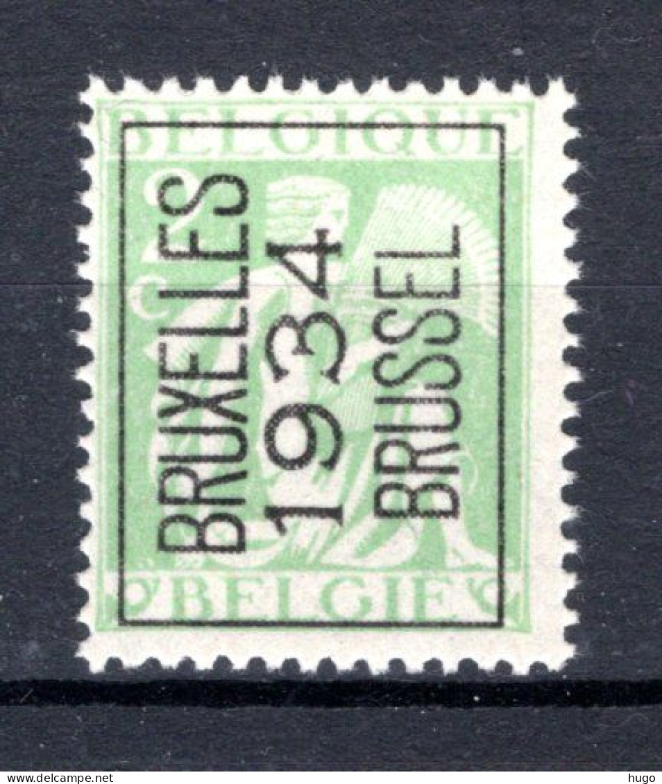 PRE276A MNH** 1934 - BRUXELLES 1934 BRUSSEL  - Typos 1932-36 (Cérès Et Mercure)