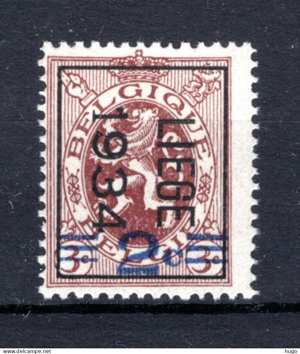 PRE273B MNH** 1934 - LIEGE 1934 - Typo Precancels 1929-37 (Heraldic Lion)