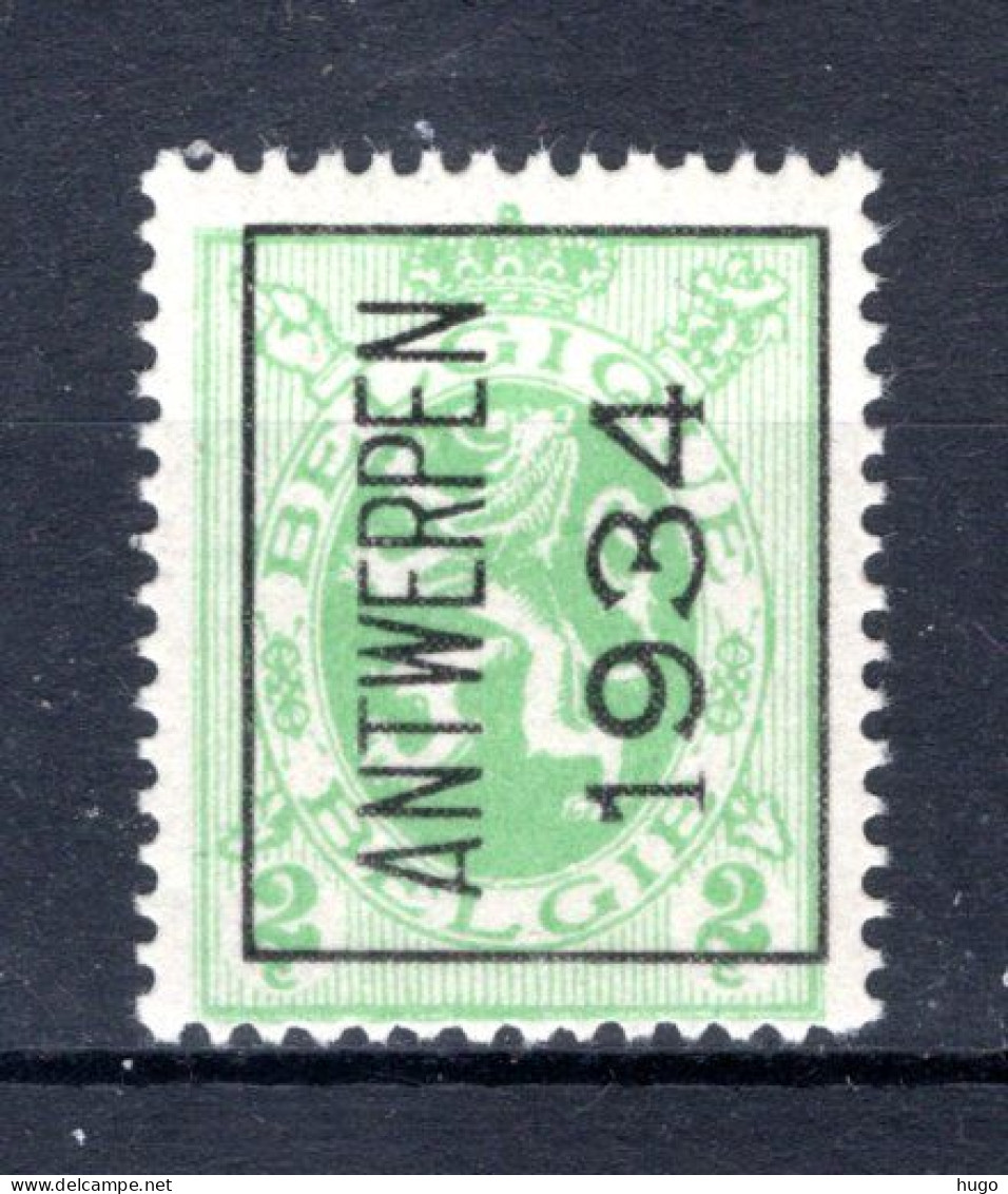 PRE269A MNH** 1934 - ANTWERPEN 1934  - Typografisch 1929-37 (Heraldieke Leeuw)