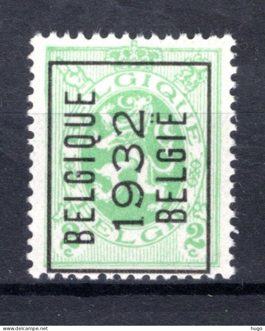 PRE251A MNH** 1932 - BELGIQUE 1932 BELGIE - Typos 1929-37 (Lion Héraldique)